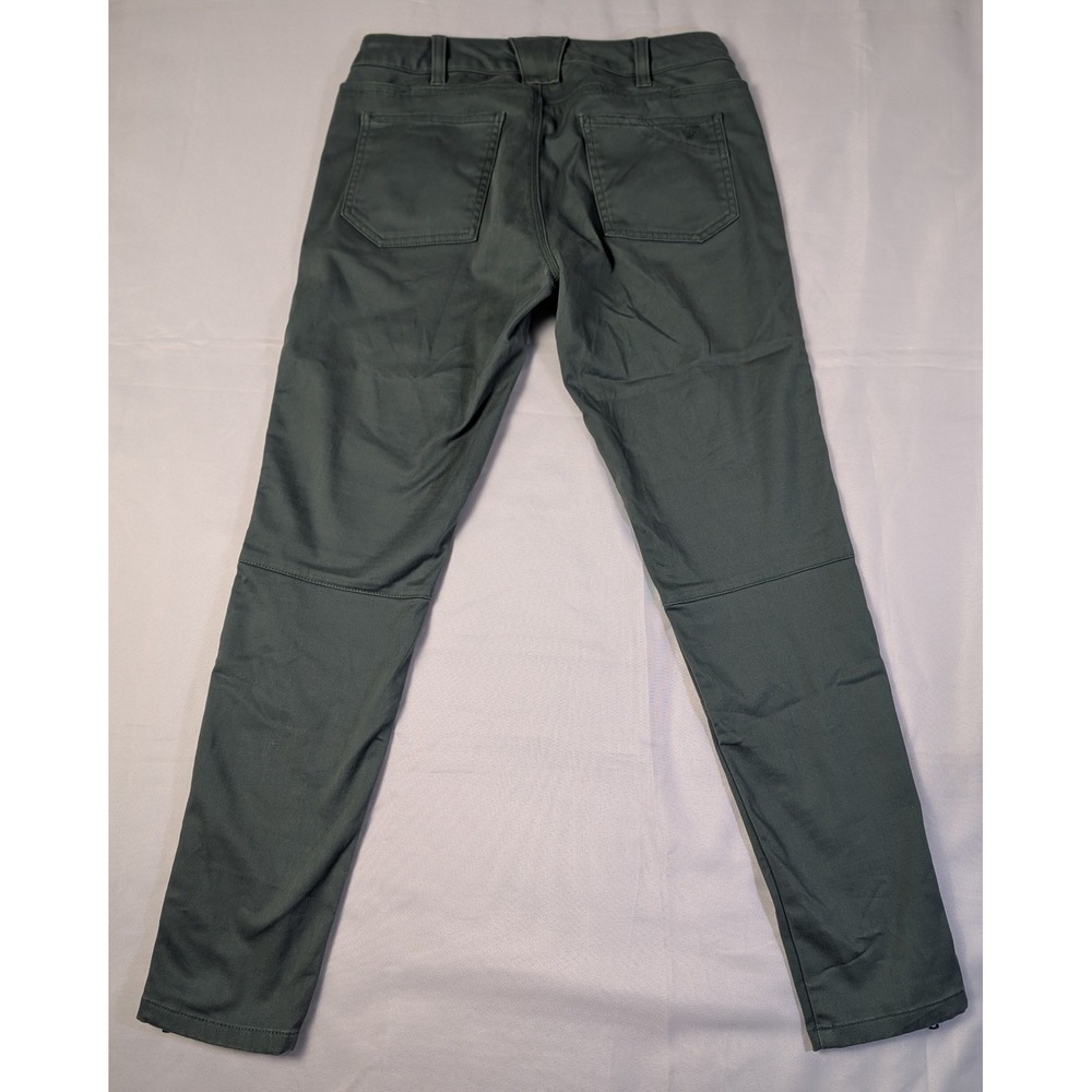 5.11 Tactical Wyldcat Pants Womens 6 Regular Green Slim Fit Zipper Ankle Gusset - Picture 2 of 11
